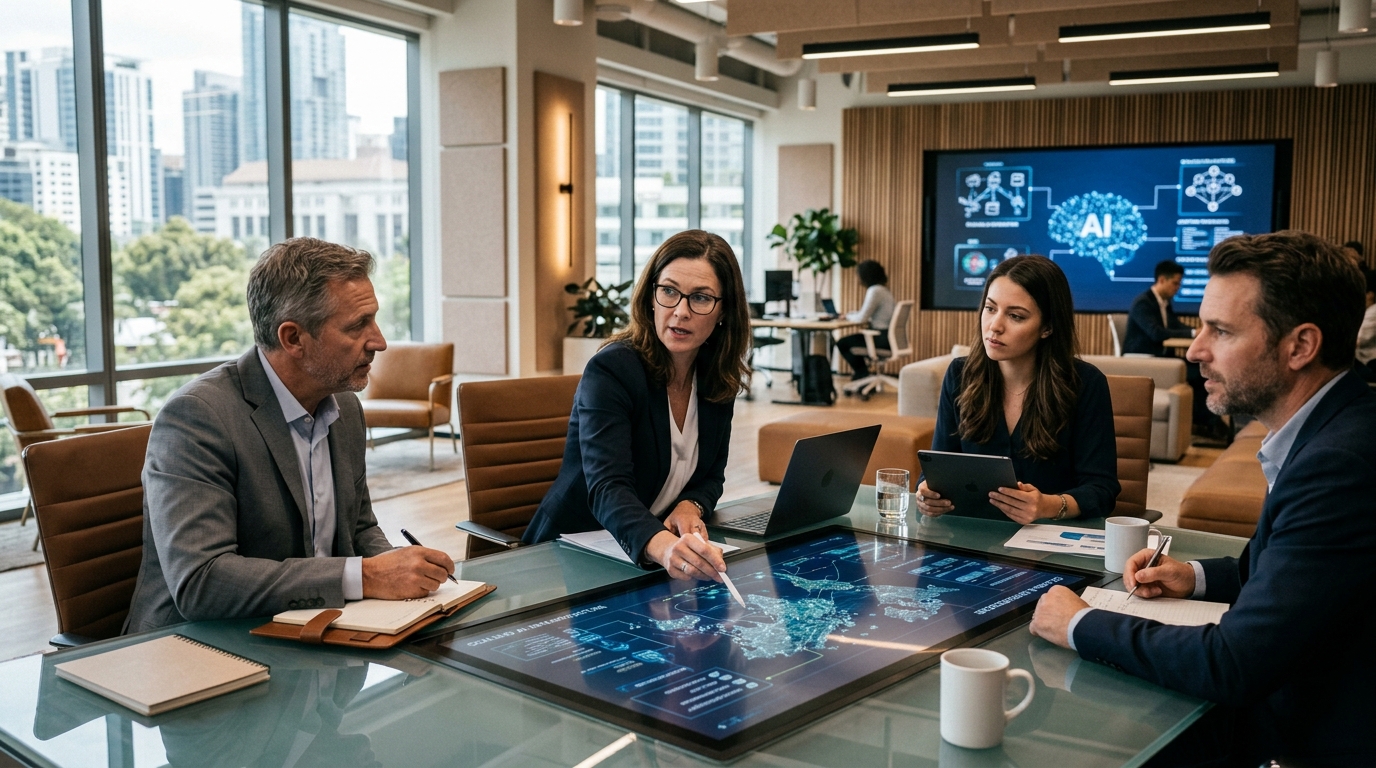 Stratégies avancées d'intelligence artificielle pour les grandes entreprises